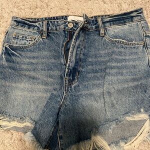 Denim Blue Jean Shorts